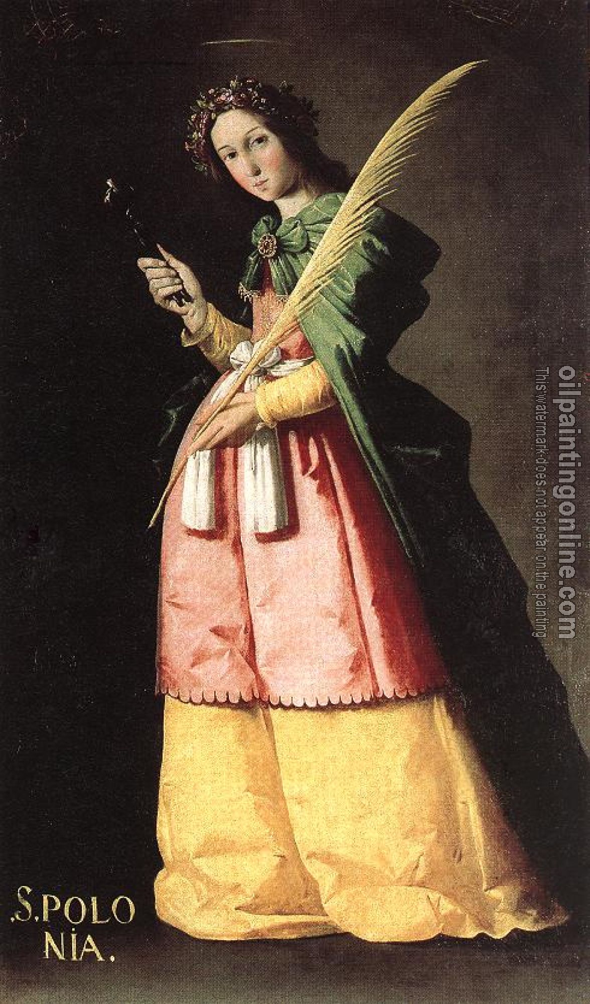 Zurbaran, Francisco de - St Apolonia